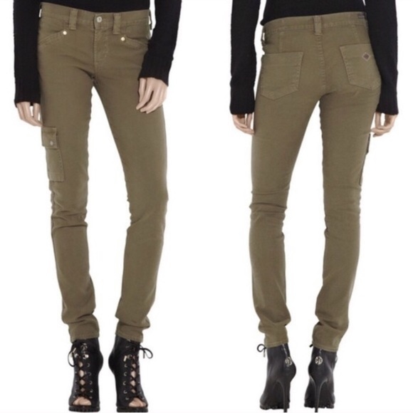 Citizens of humanity green cargo skinny pants 28 - Picture 1 of 16